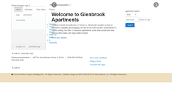Desktop Screenshot of glenbrookapts.com